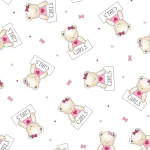 Osos Niño y Niña Rosado